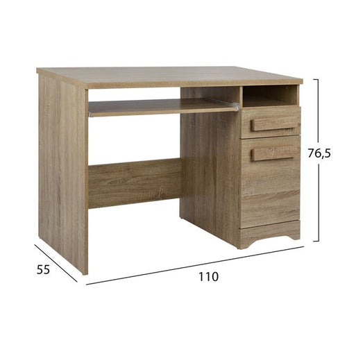 Бюро за детска стая с дръжки Sonoma + 110X55X76.5