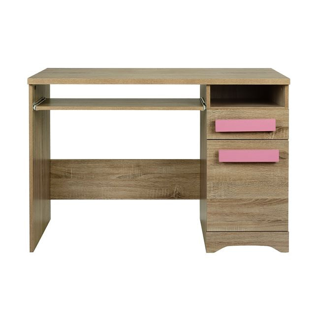 Бюро Playroom Sonama-Розово с дръжки 110X55X76.5