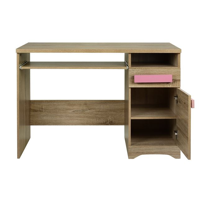Бюро Playroom Sonama-Розово с дръжки 110X55X76.5