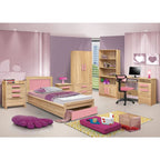 Бюро Playroom Sonama-Розово с дръжки 110X55X76.5