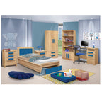 Бюро Playroom Sonama-Синьо с дръжки 110X55X76.5