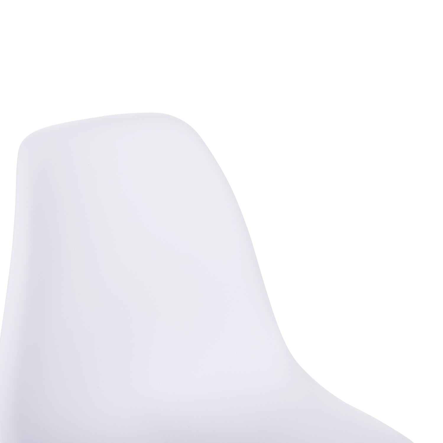 Детски стол Twist Детско с дървени крака и бяла PP седалка 31x34x55.5H