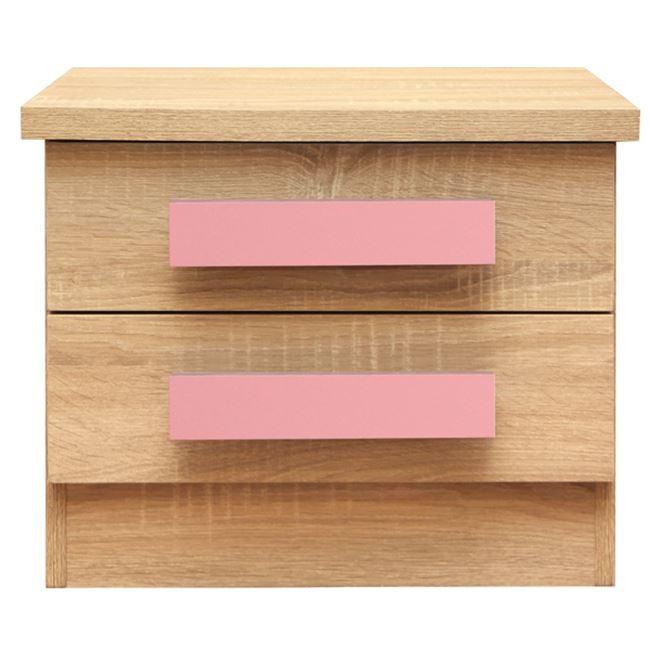 Нощно шкафче Playroom Sonama-Розово + 40x48x39cm