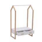 Закачалка за деца с чекмедже Мираж меламин-смърч 80x40x125Hсм