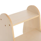 Детска стълба/стол RICKI MDF и шперплат естествен 33x43.5x40.5 см