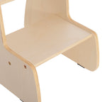 Детска стълба/стол RICKI MDF и шперплат естествен 33x43.5x40.5 см