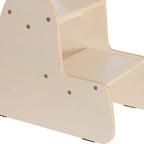 Детска стълба/стол RICKI MDF и шперплат естествен 33x43.5x40.5 см
