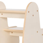 Детска стълба/стол RICKI MDF и шперплат естествен 33x43.5x40.5 см