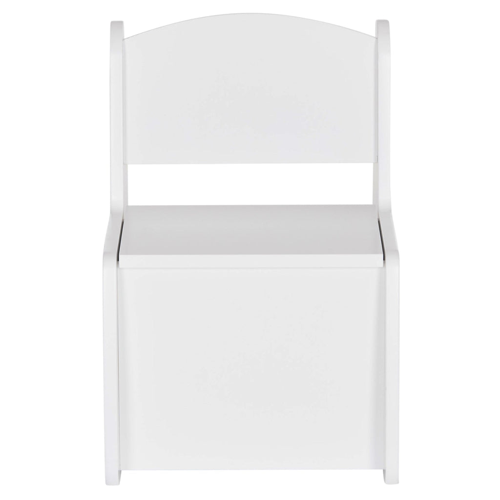 Детски стол с ракла RICKI бял 33x43x47 см