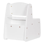 Детски стол с ракла RICKI бял 33x43x47 см