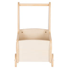 Детска количка RICKI MDF & шперплат естествен 33x45x50 см