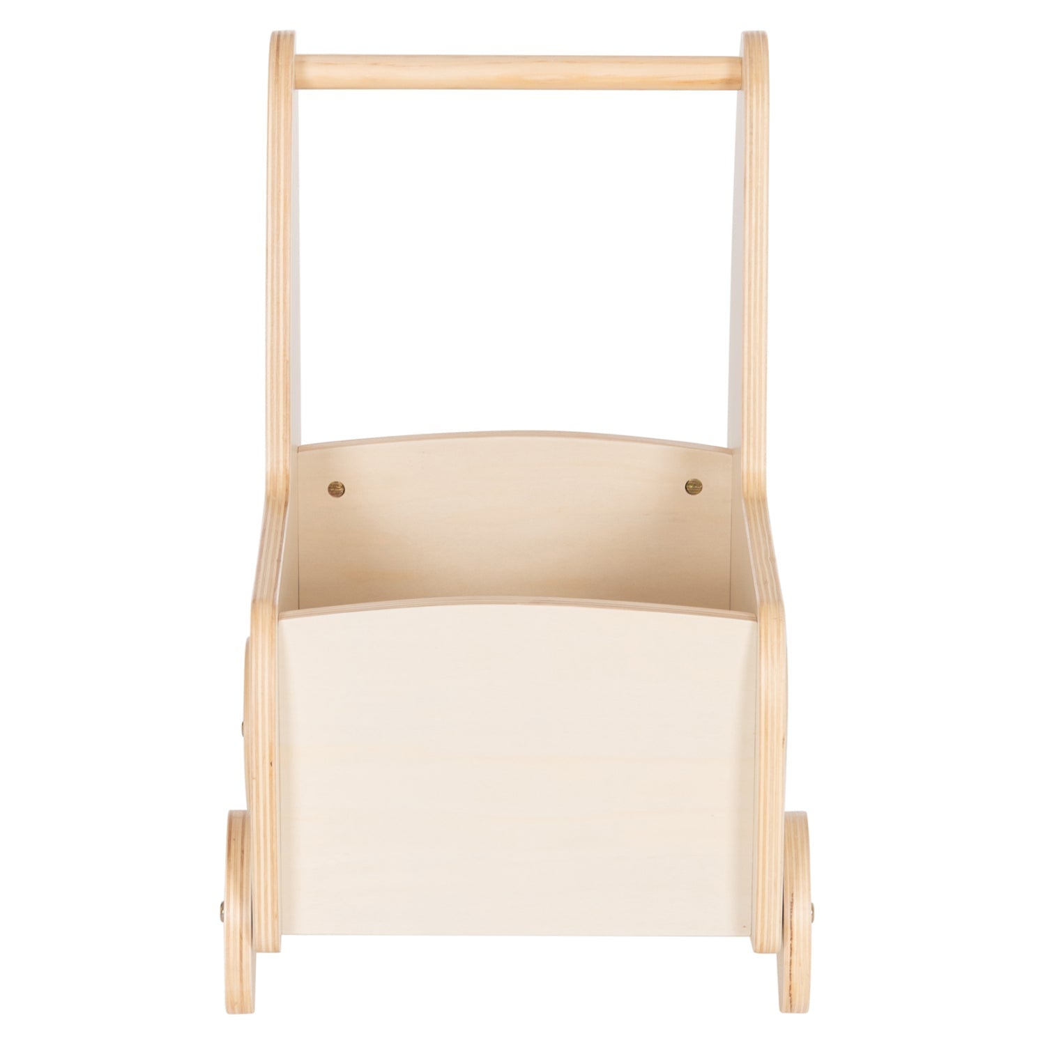 Детска количка RICKI MDF & шперплат естествен 33x45x50 см