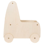 Детска количка RICKI MDF & шперплат естествен 33x45x50 см