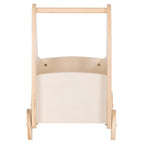Детска количка RICKI MDF & шперплат естествен 33x45x50 см