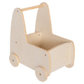 Детска количка RICKI MDF & шперплат естествен 33x45x50 см