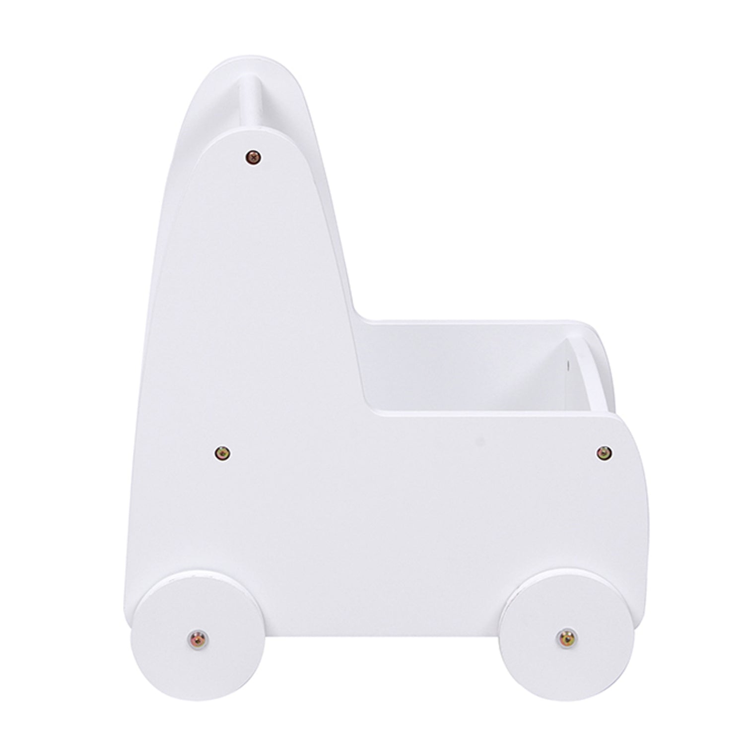Детскa количка RICKI MDF и ПДЧ бял 33x45x50 см