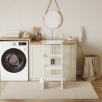 Детски учебен пирамид Монтесори Pepe от бял бор 55x53x90 см