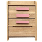 Чекмедже Playroom Sonama-Розово 63x40x80cm