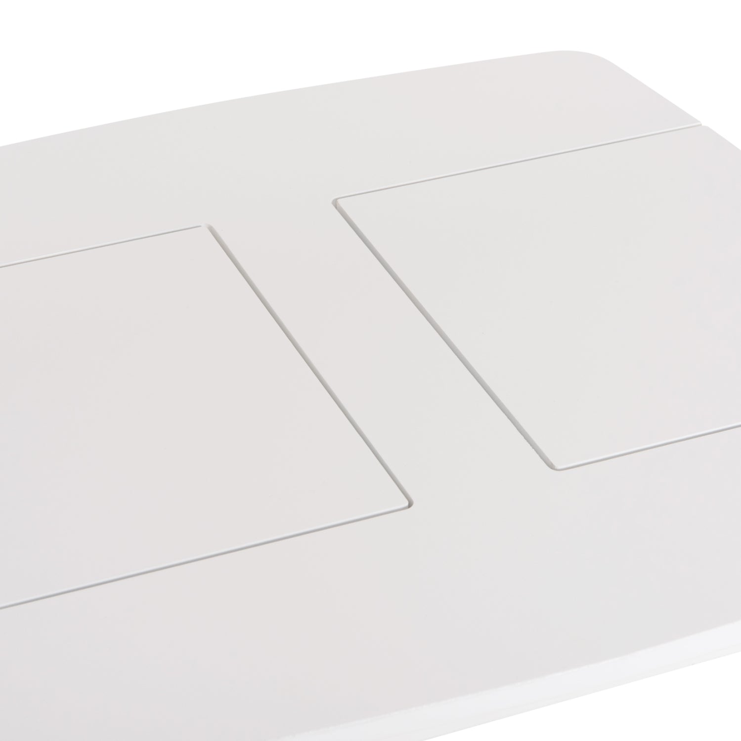 Детска масичка с рафтове RICKI MDF и Сумида бял 65x65x47 см
